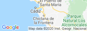 Chiclana De La Frontera map